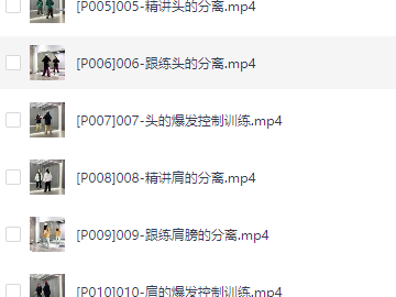 街舞Hiphop零基础至进阶全套课程 ！