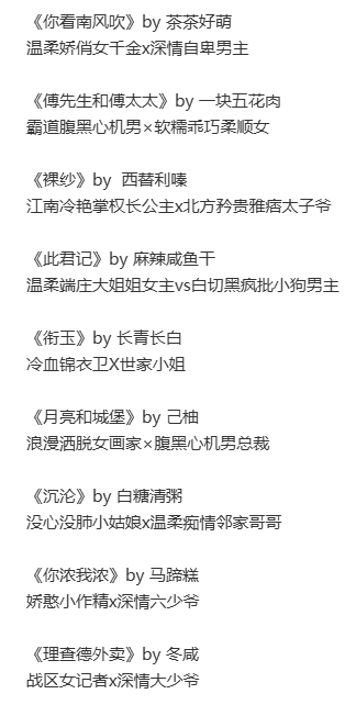 女先婚后爱 男暗恋成真po合集  男主好手段 费尽心机也要得到